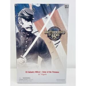 Sideshow Civil War Army Of The Potomac US Infantry Officer 12" Figure New Sealed